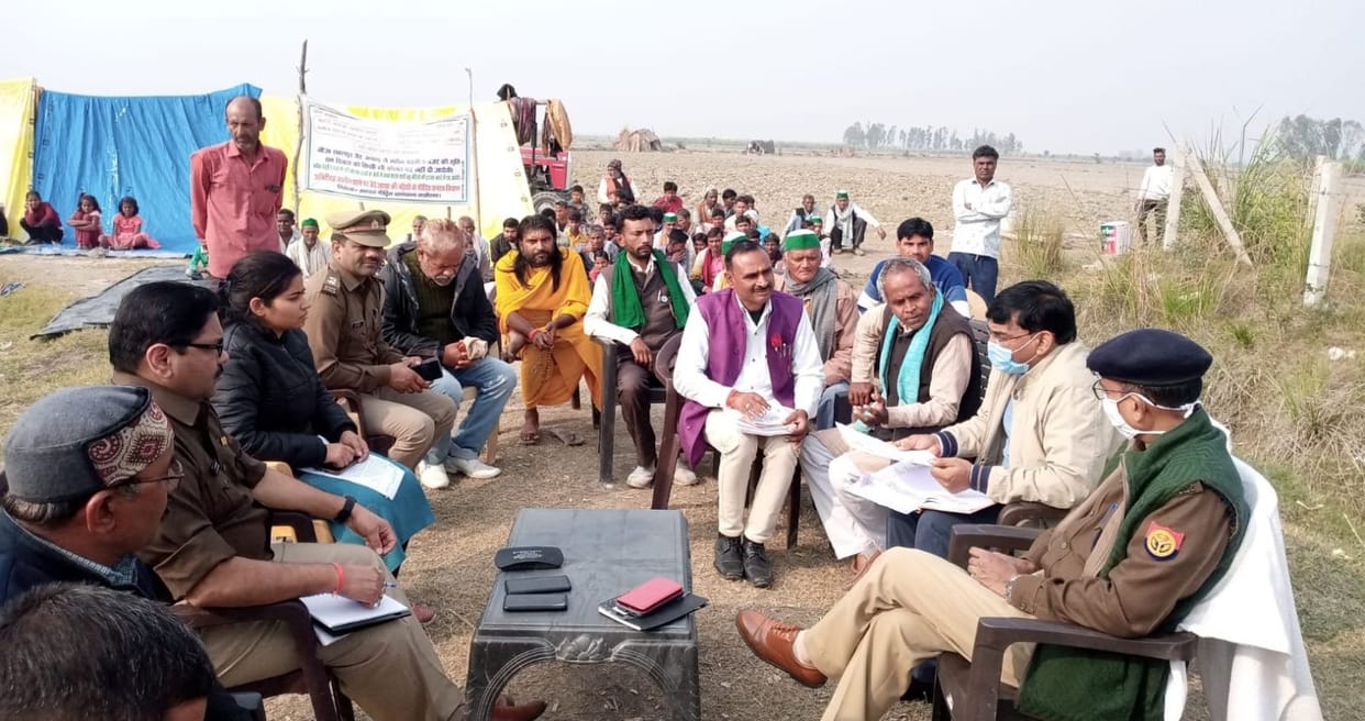 Farmers' strike ended after the administration's panchayat