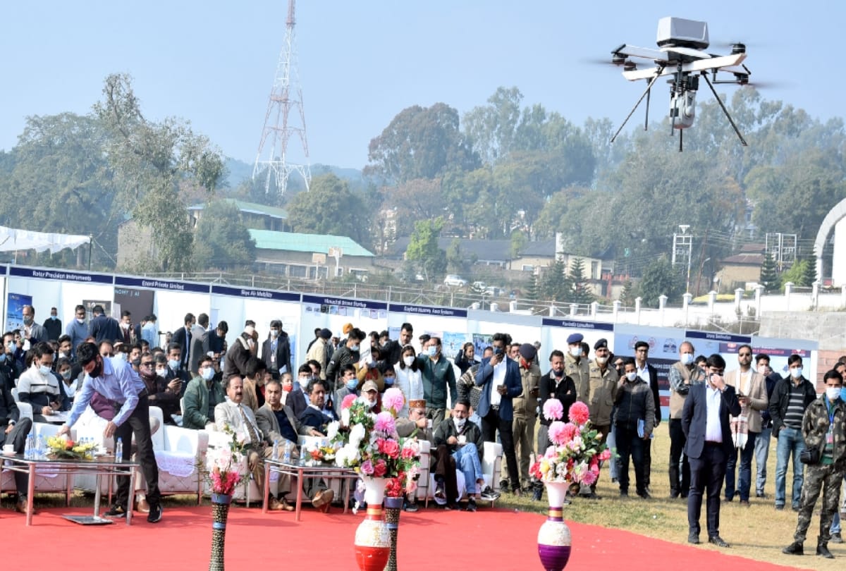 Drone delivered medicines from Dharamsala to Tanda in 20 minutes, Trial successful