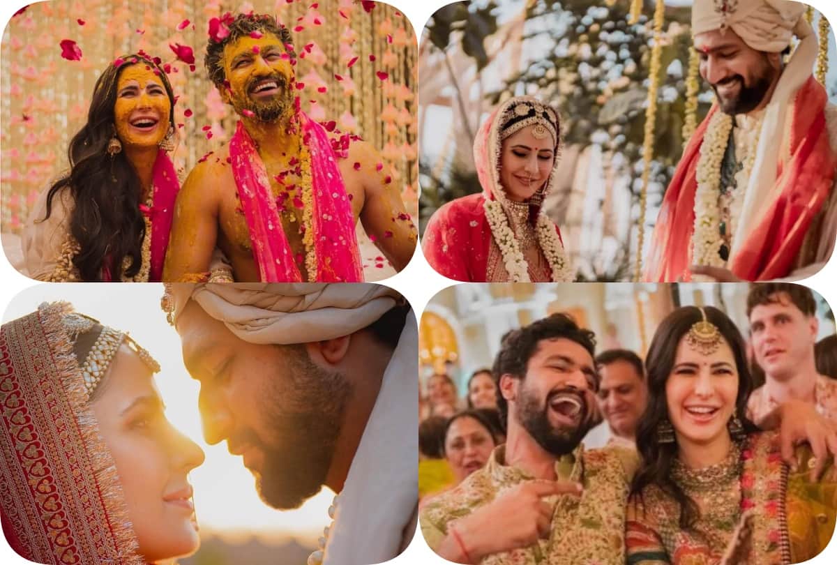 katrina kaif vicky kaushal wedding album haldi to wedding pictures