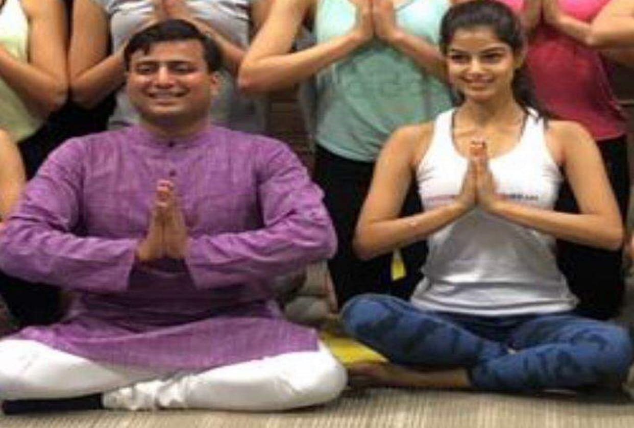 miss universe 2021: harnaaz sandhu got the training of yoga in rishikesh