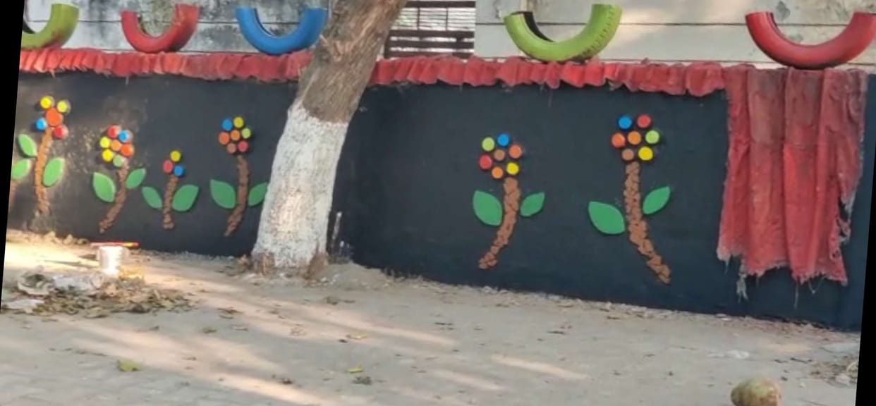 The 'miracle' from the junk is being realized in the herbal park, Yamunanagar