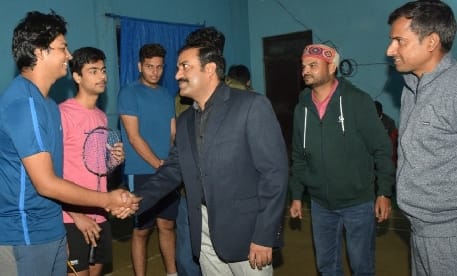 Vishwa's men's doubles pair reached the semi-finals by defeating Allahabad