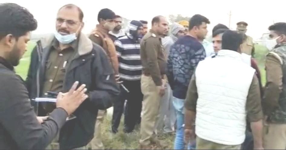 Dalit elder working on the farm was shot dead by three bullets