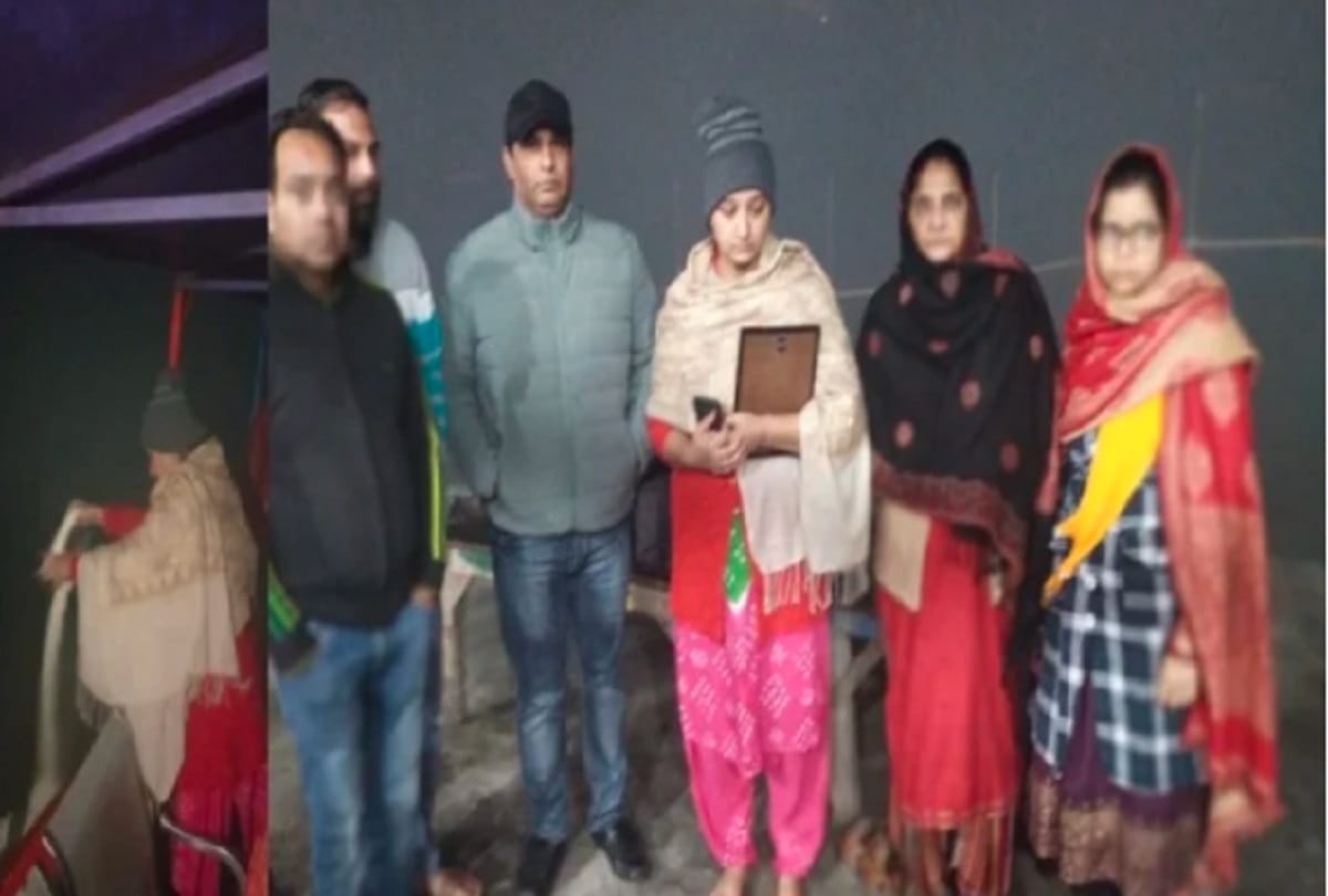 Hapur: The ashes of Squadron Leader Kuldeep Singh immersed in the Ganges, wife's weeping condition