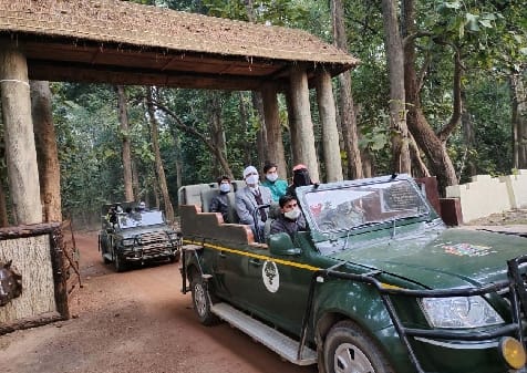 Attraction of foreign tourists moving towards Dudhwa