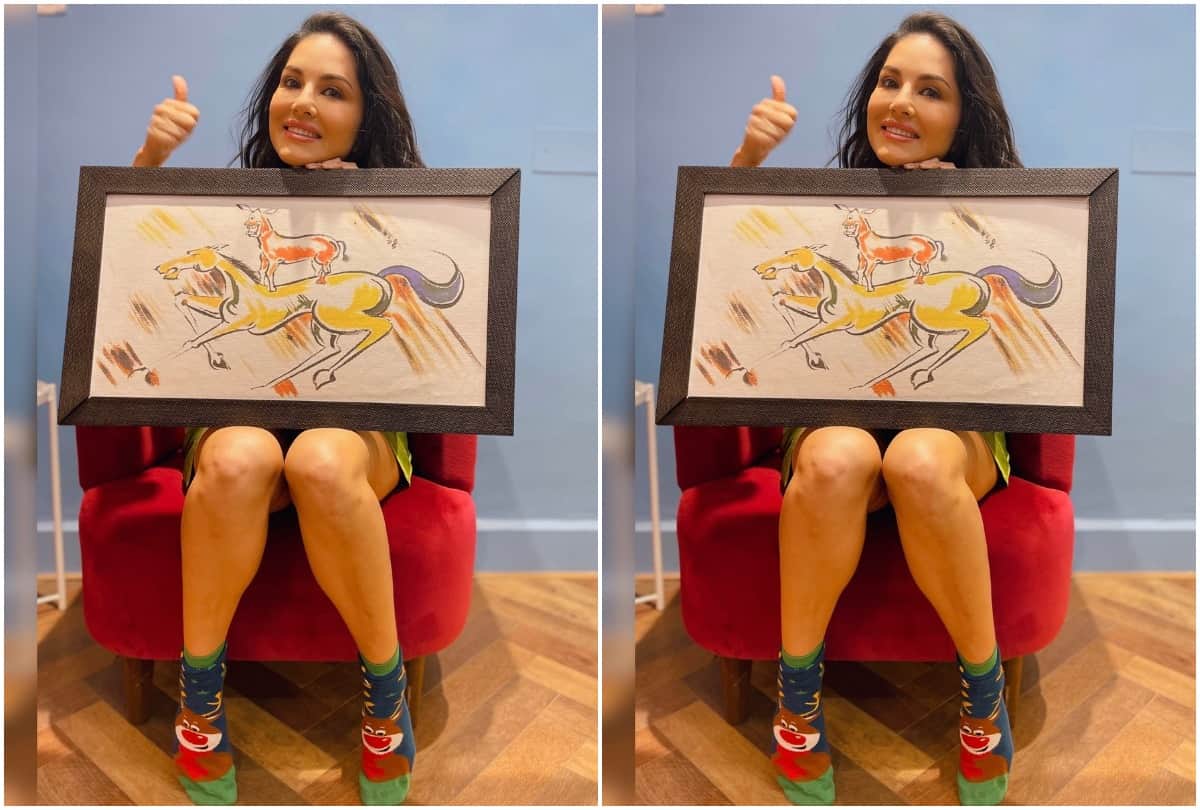 Anil kapoor reacts as Sunny poses with his Welcome painting fans share memes