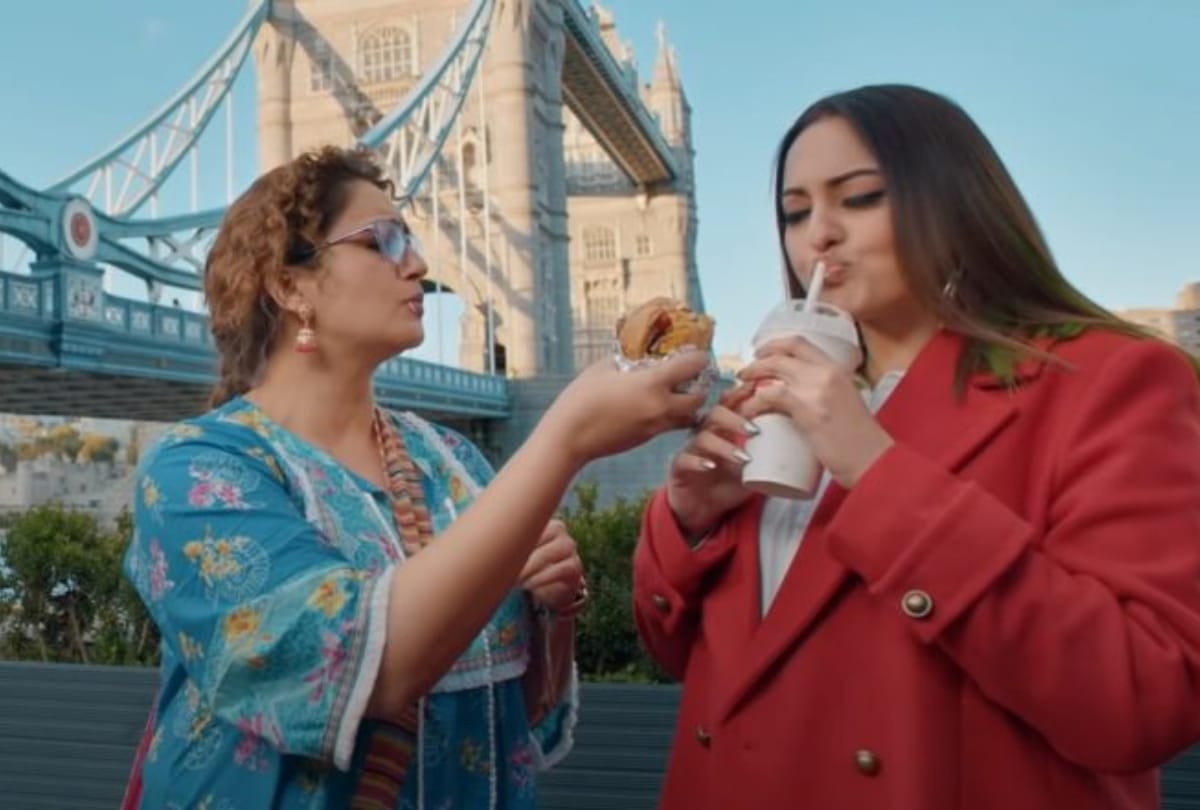 Sonakshi Sinha and Huma Qureshi complete the shooting of comedy film double XL may release next year