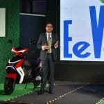 Mr Harsh Didwania explaning newly launched Soul electric two wheeler