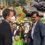 Rahul Gandhi and Sanjay Raut