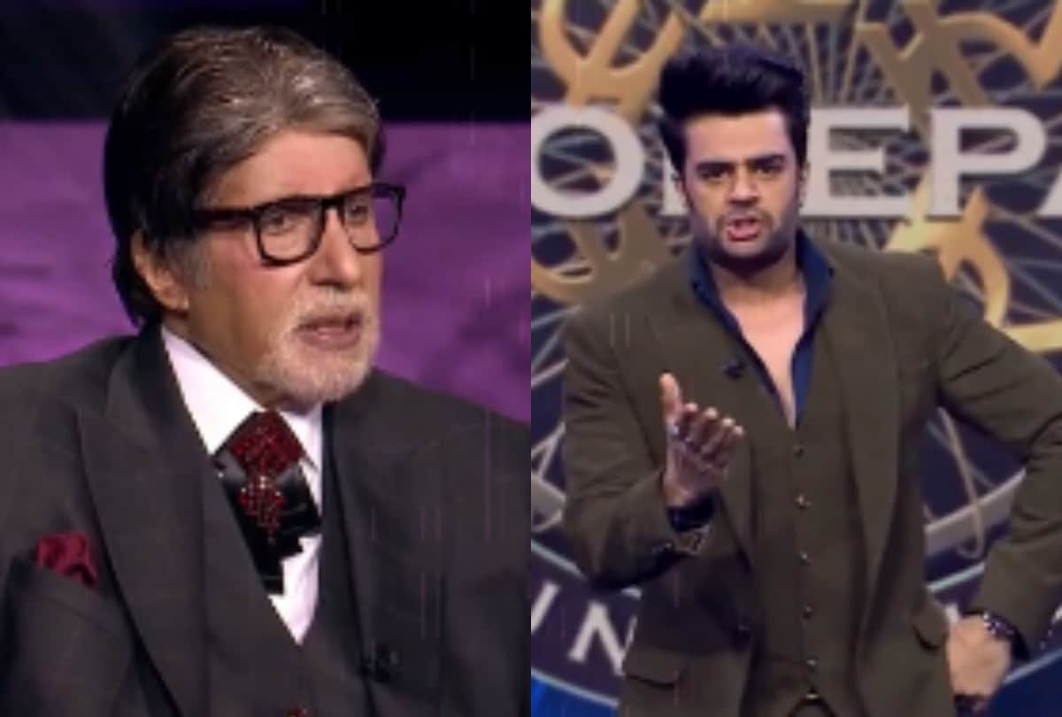kaun banega crorepati 13 amitabh bachchan competes with disha parmar, aditi gupta manish paul give this task to big b
