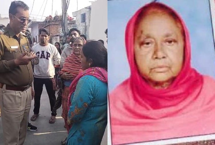 Elderly woman died in a fight in Yamunanagar