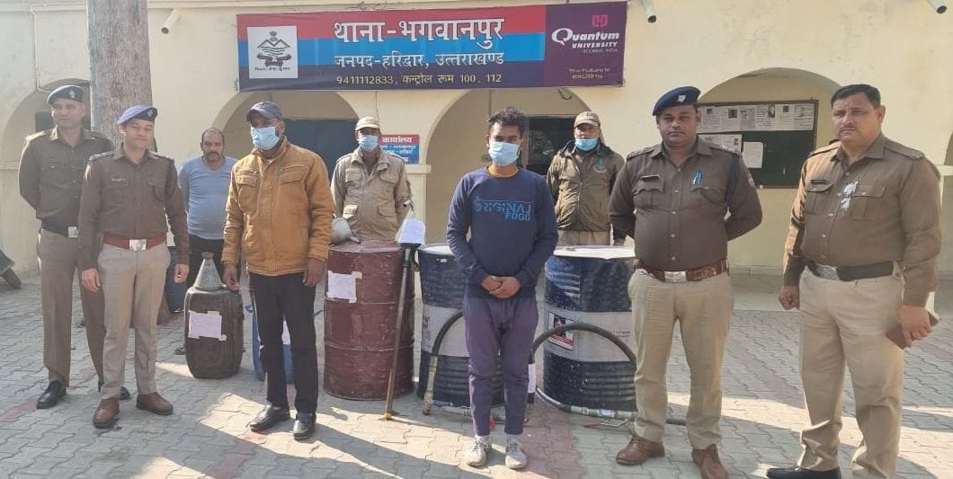 Two vicious men arrested for stealing oil from IOC's pipeline