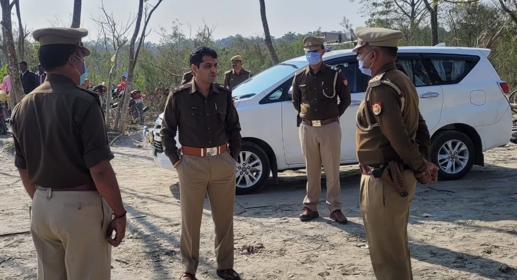 SP took stock of security arrangements at Nepal border