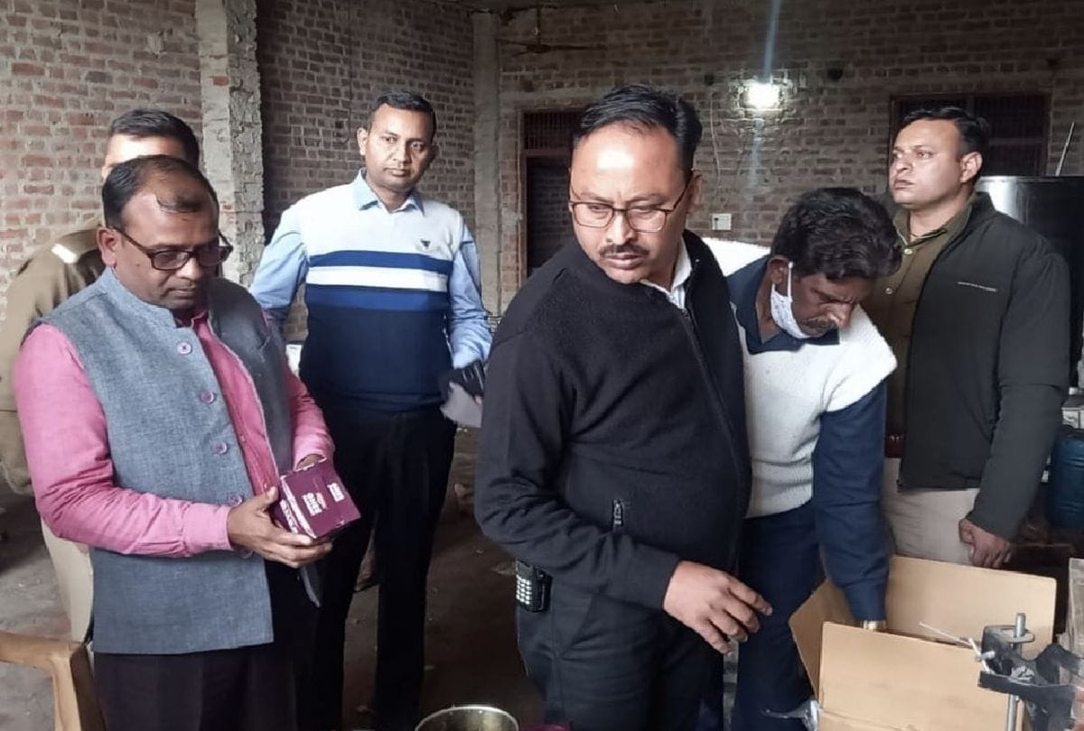 Fake Desi Ghee Factory Busted In Firozabad