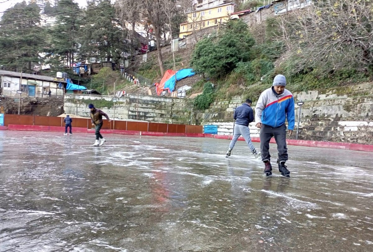 ice skating trial successful skating started in shimla from 16 December