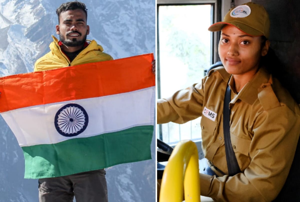Mountaineer Nitish singh and e-bus driver Pooja become brand ambassadors of Swachh Survekshan