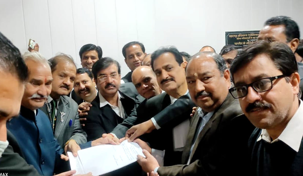 Nomination of Shravan Kumar Gupta and Ashok Pundir for the post of President