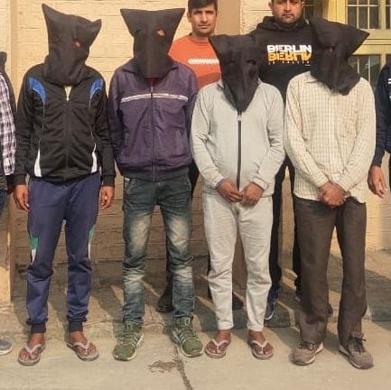 The gang who stole pipes worth about Rs 14 lakh from thermal busted