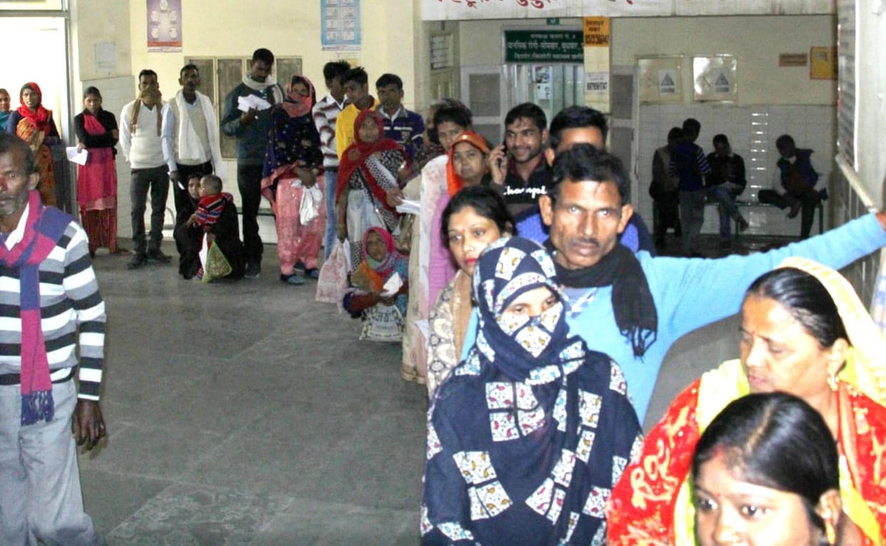Health services on 'ventilator' in district hospital
