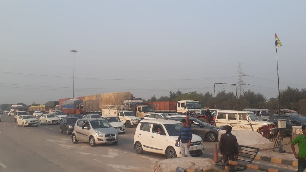 Farmers will vacate Ramayana toll plaza at 5 pm today