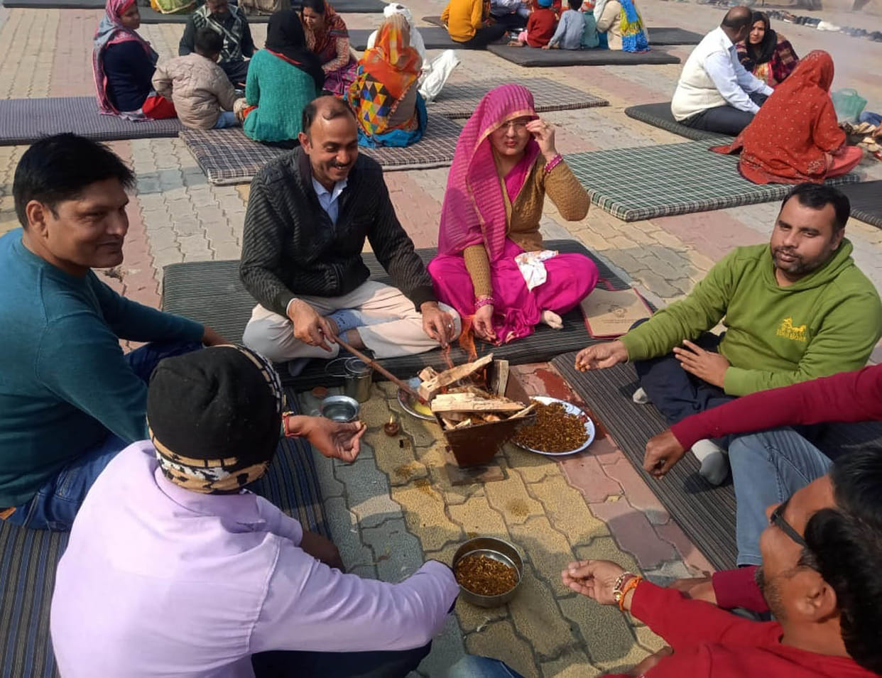 Remembering the brave martyrs with 11 Kundiya Yagya