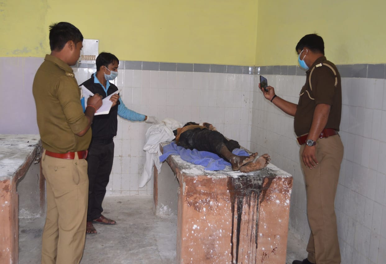 The patient who was suffering on the floor in the medical college died