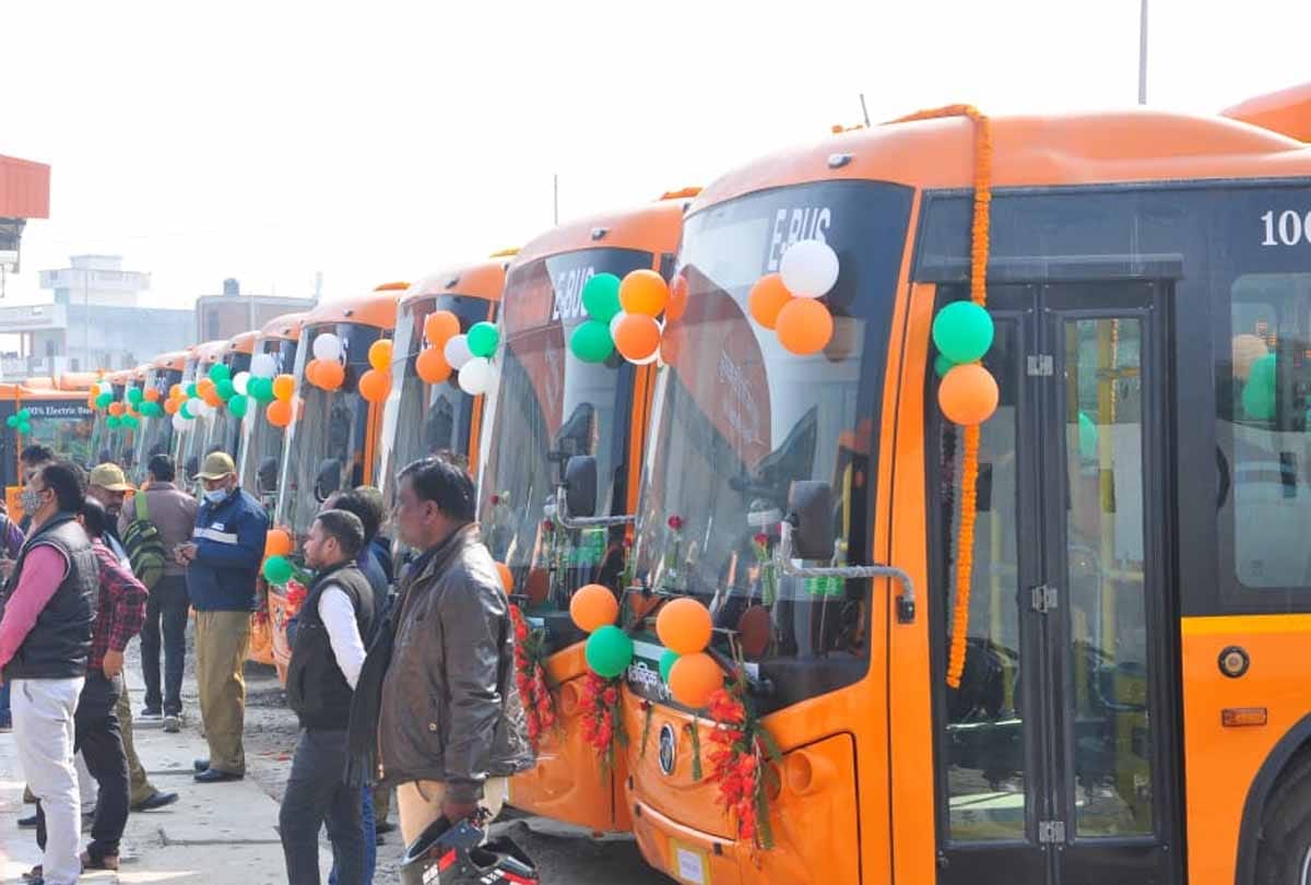 Kanpur: 20 more e-buses from December 20, minimum fare of five rupees, roadways prepared an action plan