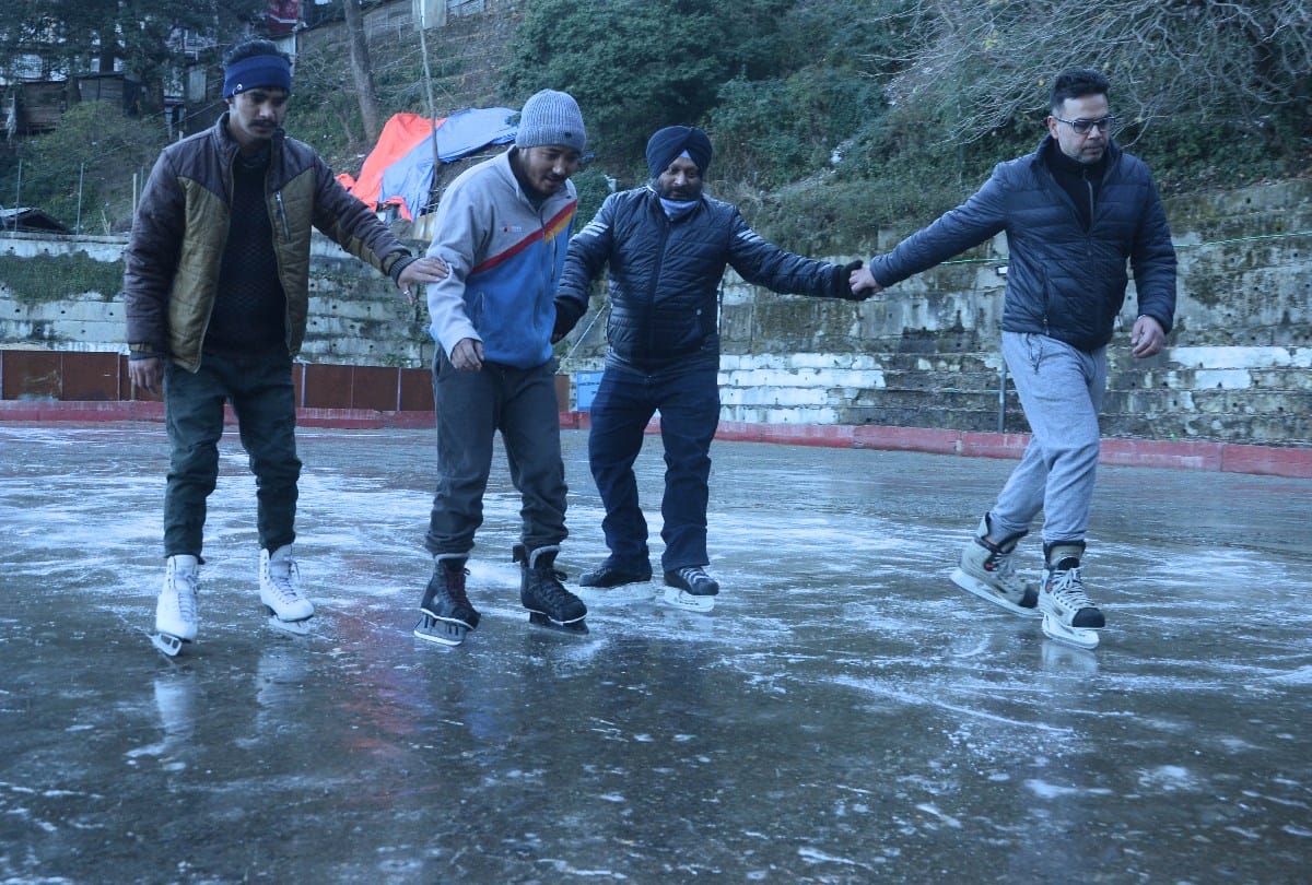 ice skating trial successful skating started in shimla from 16 December