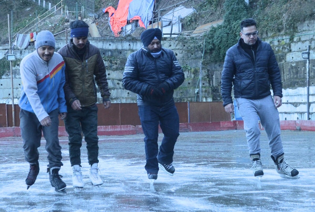 ice skating trial successful skating started in shimla from 16 December