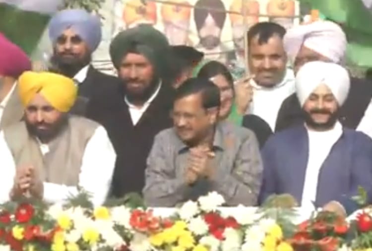 Delhi CM Arvind Kejriwal Reached Punjab on Two Day Visit
