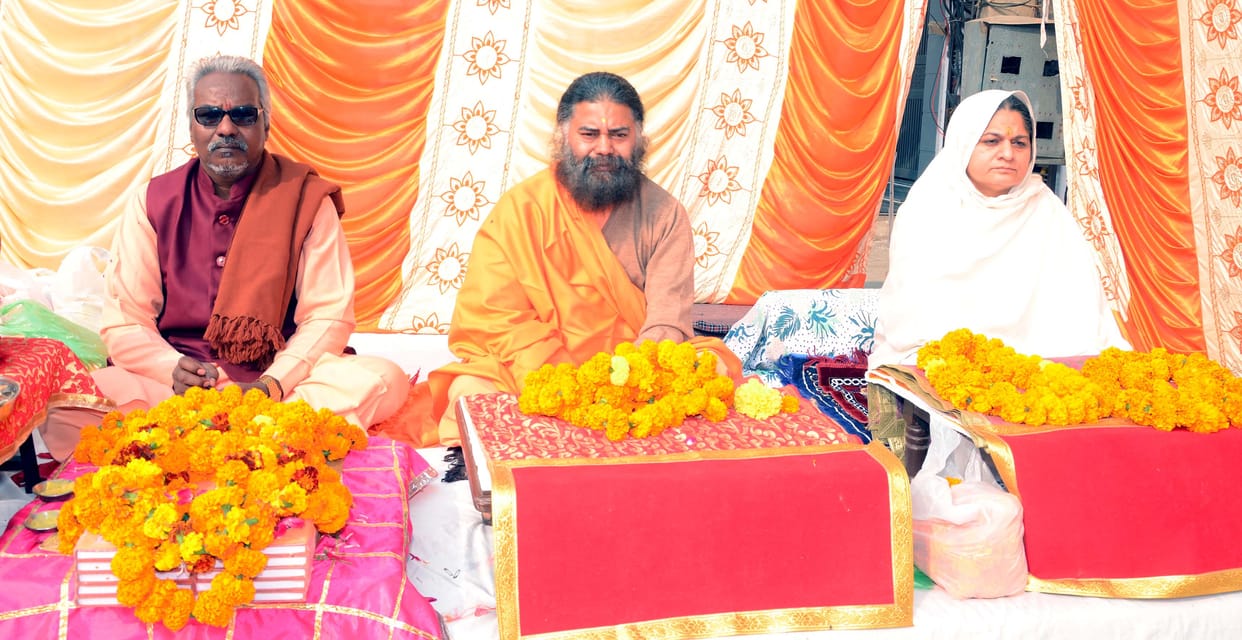 Problems are solved by following the teachings of Gita