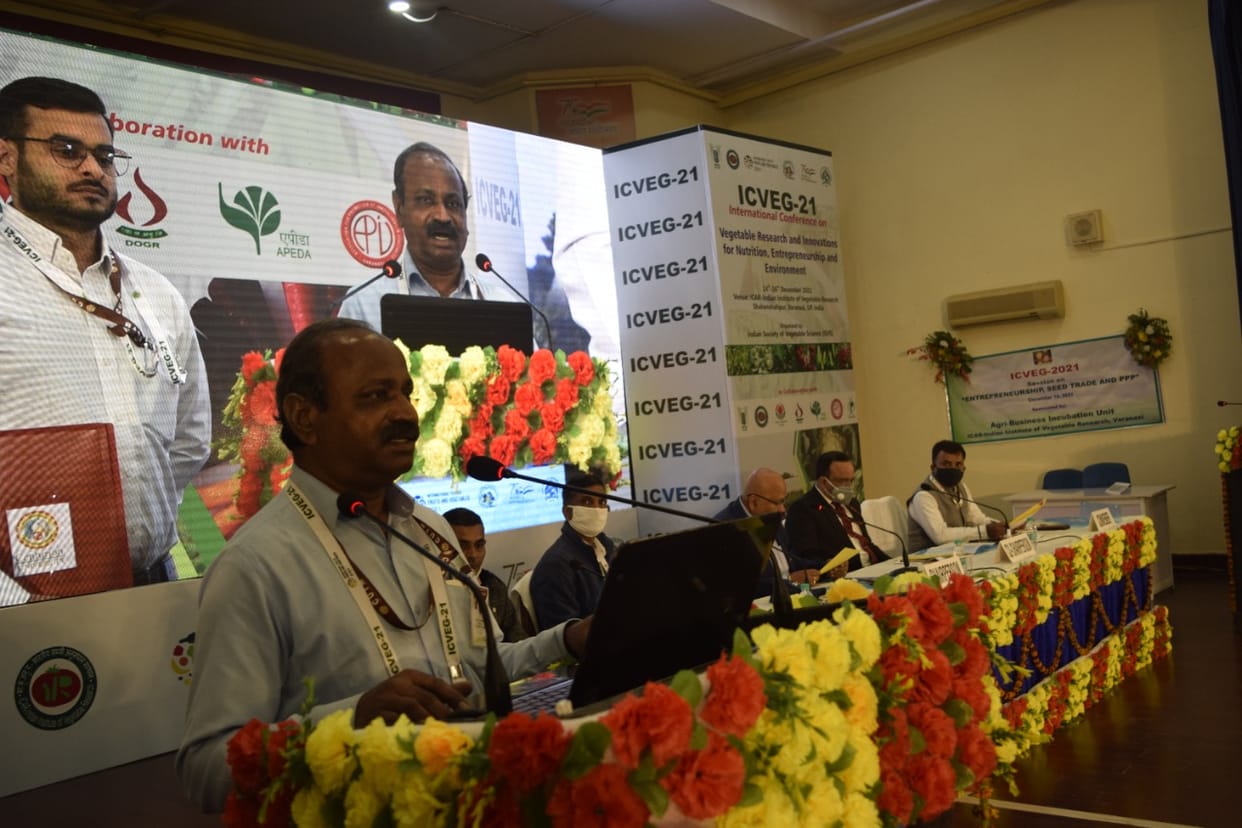 Vegetable Research and Innovation conference in varanasi International agricultural scientists emphasize on cultivation of nutritious colourful vegetables