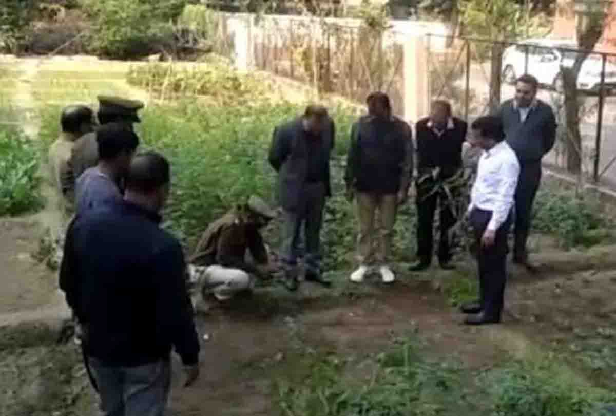 dog had footprints not leopard in gsvm medical college premises