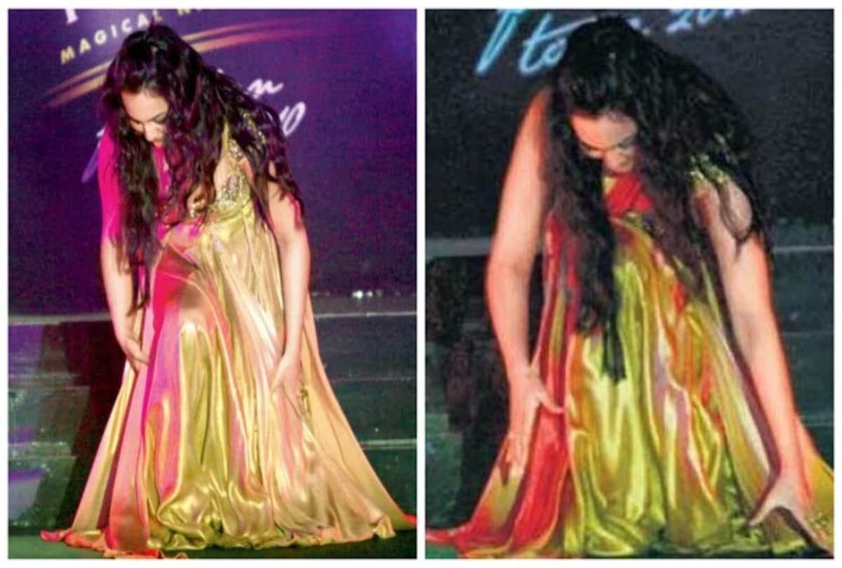 Bollywood: These actresses lost their balance due to their outfits stumbled during ramp walk