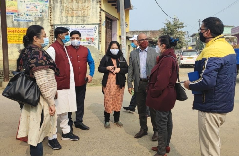 Mathura: UNICEF delegation tested work in Jabra and Harnaul