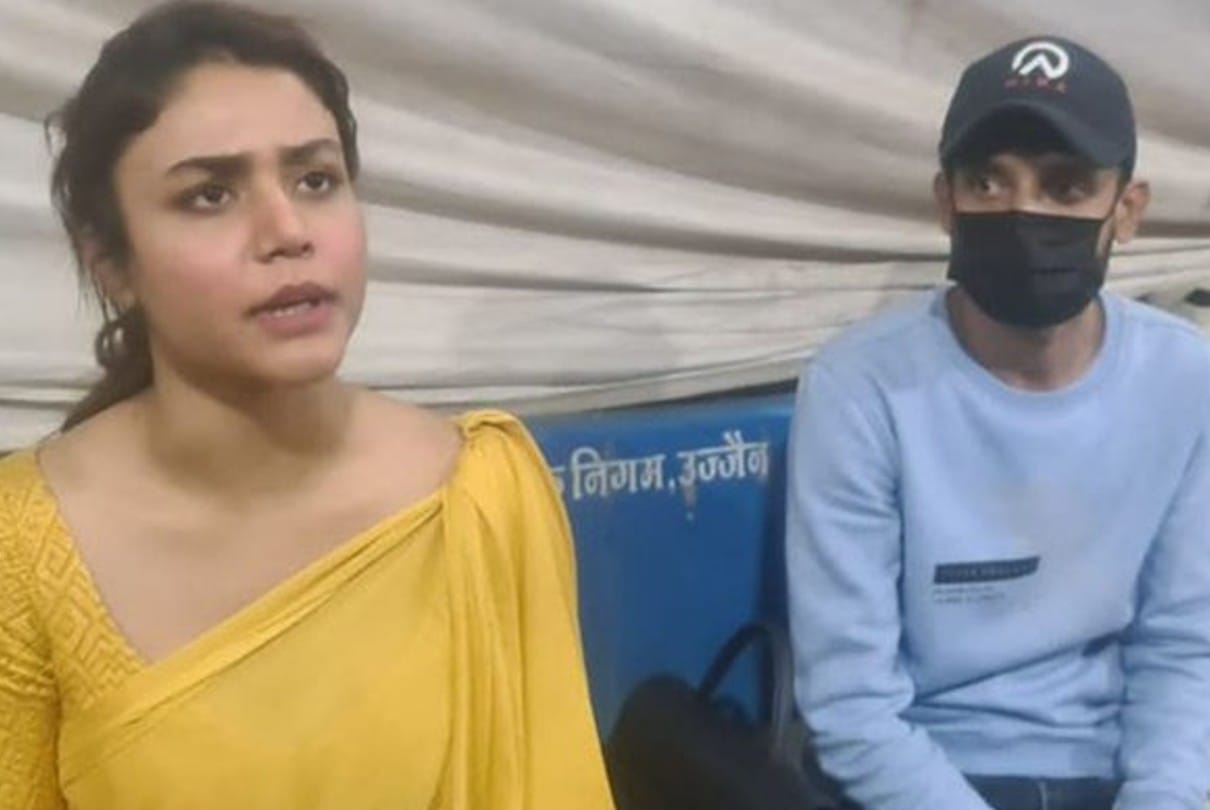 Ujjain: Police is interrogating in the case of Muslim youth entering Mahakal's incineration, handed over the girl to her mother