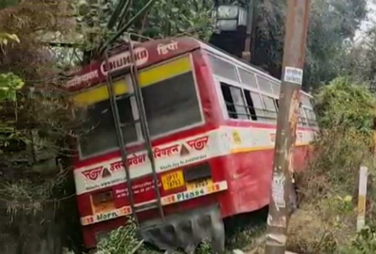 ghaziabad thief ran away with bus died in road accident while saving himself read full story