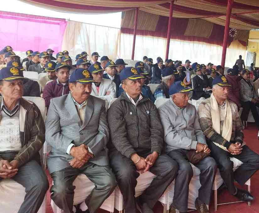 Ex servicemen of 13 Dogra regiment felicitated on Vijay Divas in Nalagarh