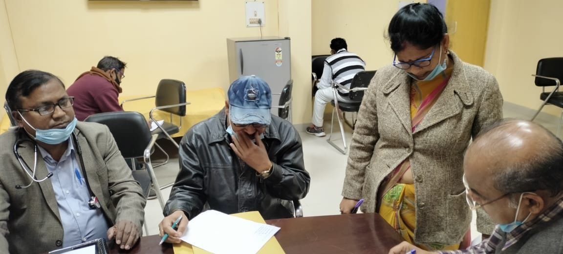 14 employees recorded statements, absent employee got a chance to give statement today