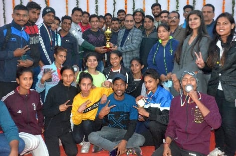 Athletics Meet: Men's team of RSM Dhampur and Women's team of YMS Dhanaura Mandi champion
