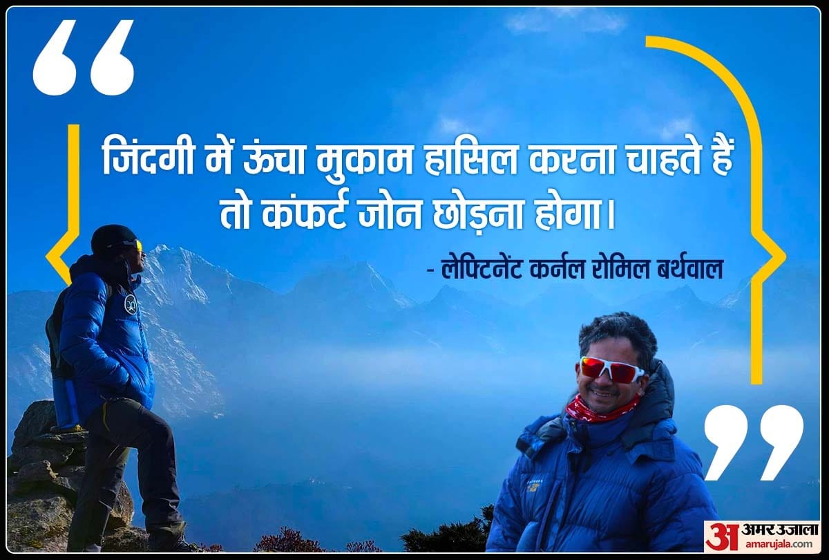 Paratrooper Everester Marathoner Lt Col Romil Barthwal Tips on Life Management