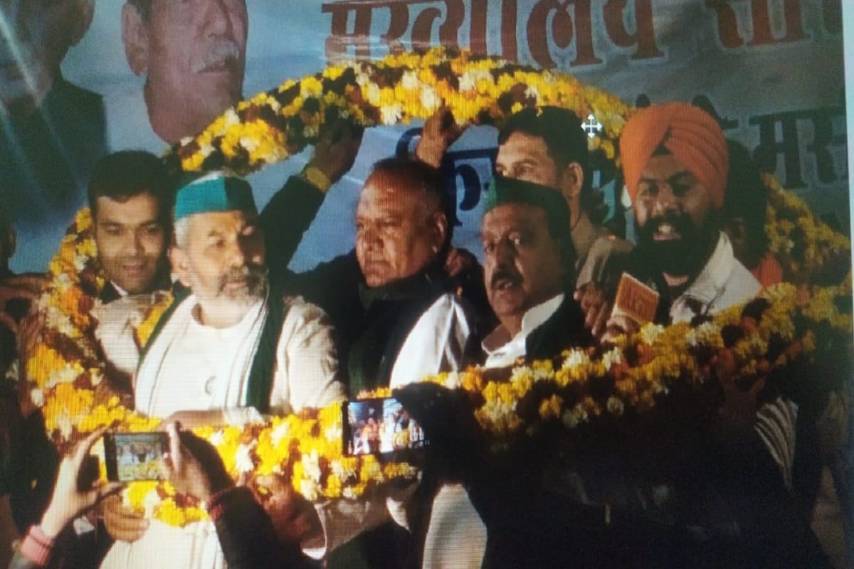 Muzaffarnagar News: Rakesh Tikait announcement that there will be war if injustice is done to the farmers