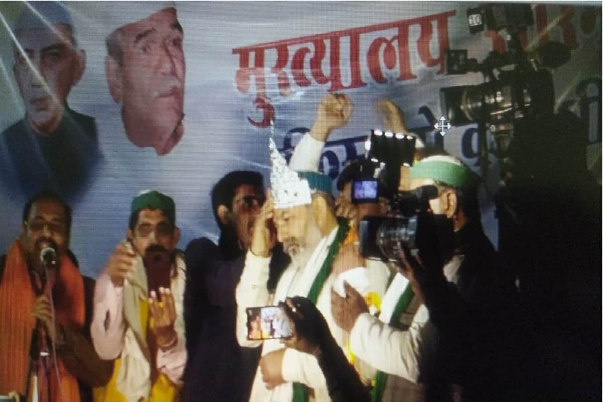 Muzaffarnagar News: Rakesh Tikait announcement that there will be war if injustice is done to the farmers