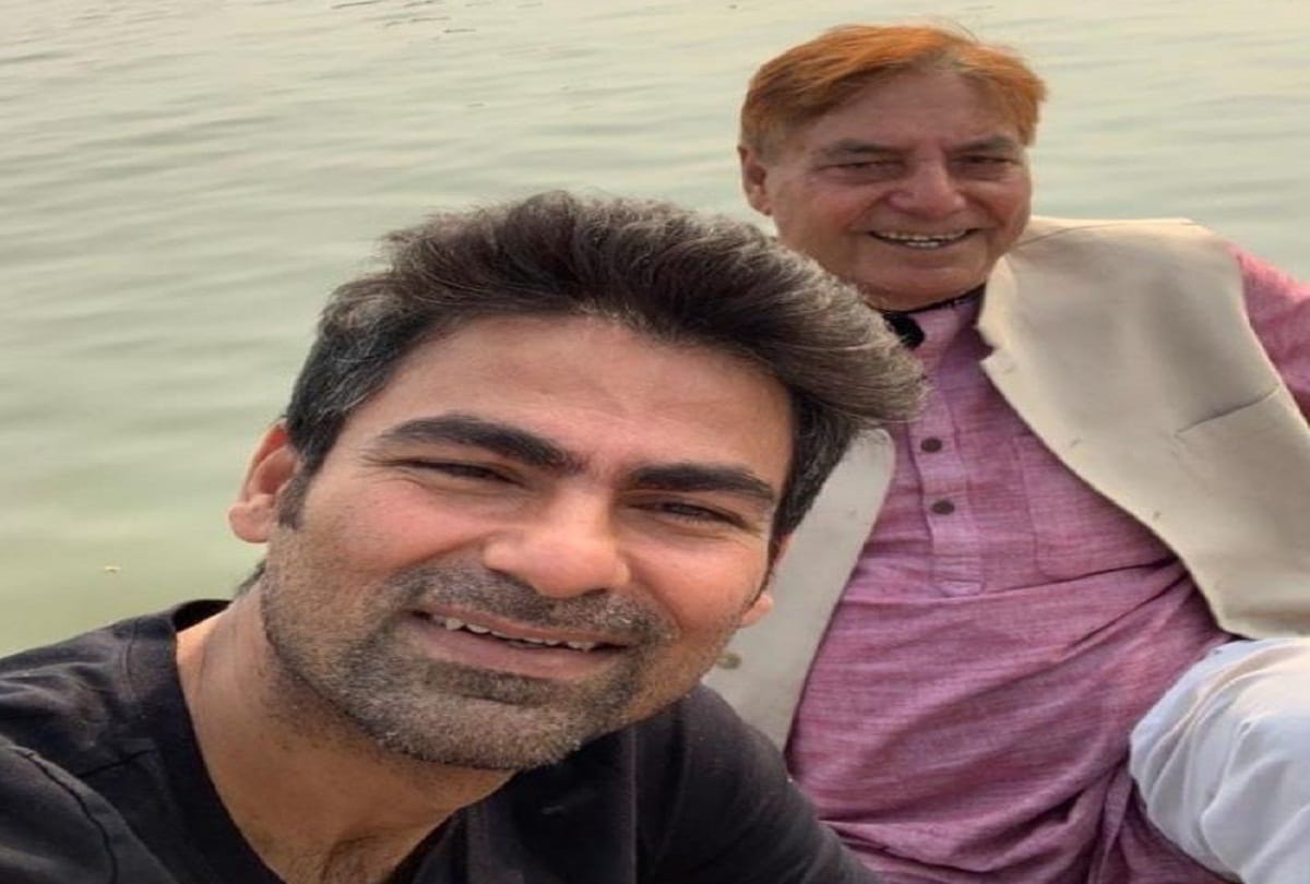 Prayagraj: Former Team India all-rounder Mohd reached home. Kaif visits Sangam with father, post photo on social media