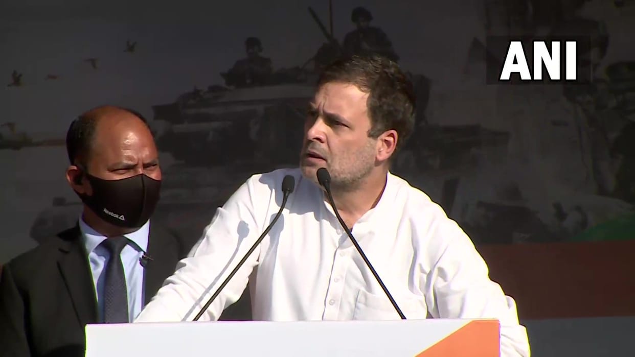 Chhattisgarh: Protesting farmers Demand for meeting with Congress leader Rahul Gandhi