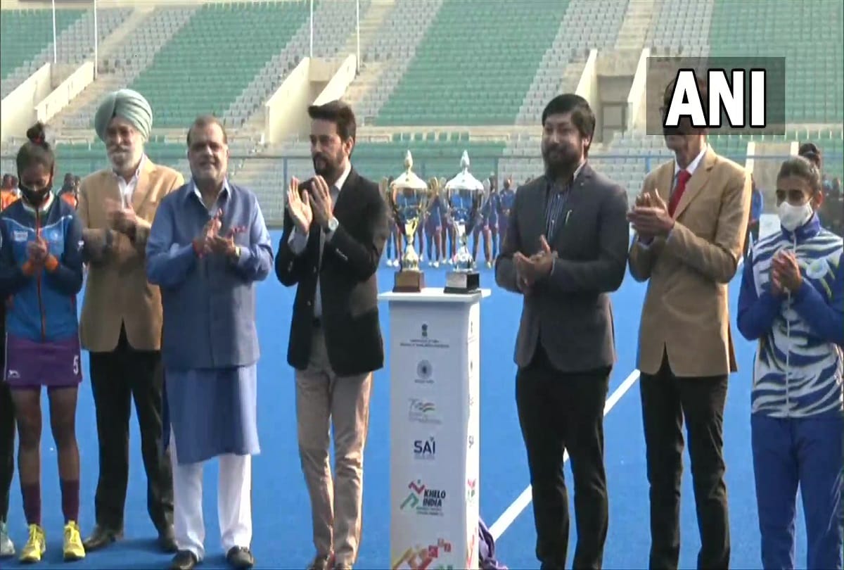 14 teams playing in Khelo India Womens Hockey League, Sports Minister Anurag Thakur started the first league