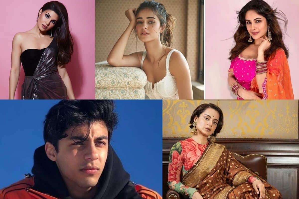 Year ender 2021 aryan khan ananya pandey shehnaaz gill kangana ranaut jacqueline fernandez indulge in controversies