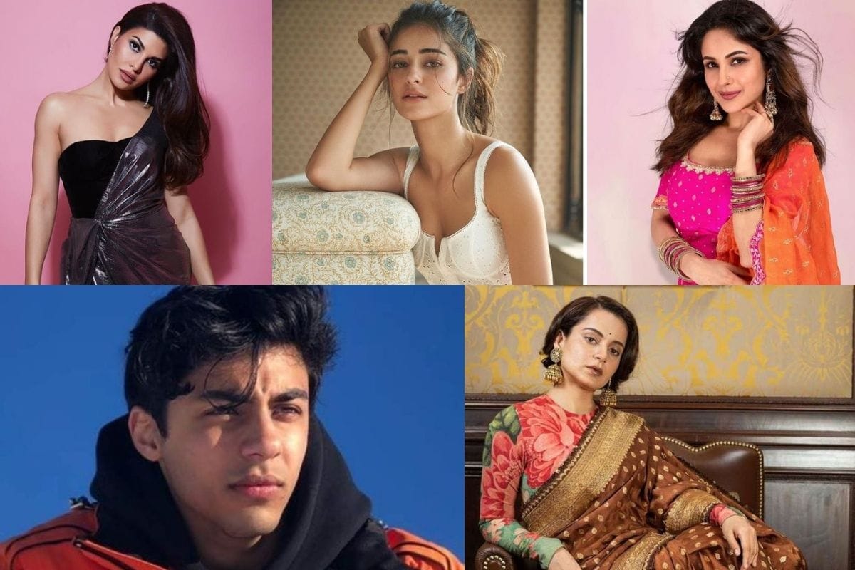 Year ender 2021 aryan khan ananya pandey shehnaaz gill kangana ranaut jacqueline fernandez indulge in controversies