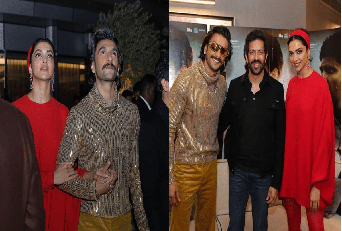 ranveer singh on burj khalifa as a kapil dev in 83 film with deepika padukone