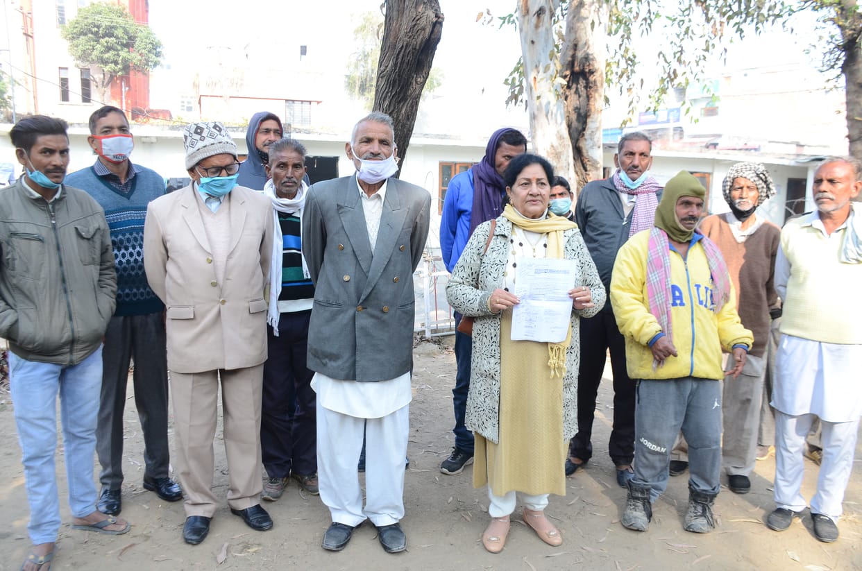 Raised demand for removal of illegal occupation from the road
